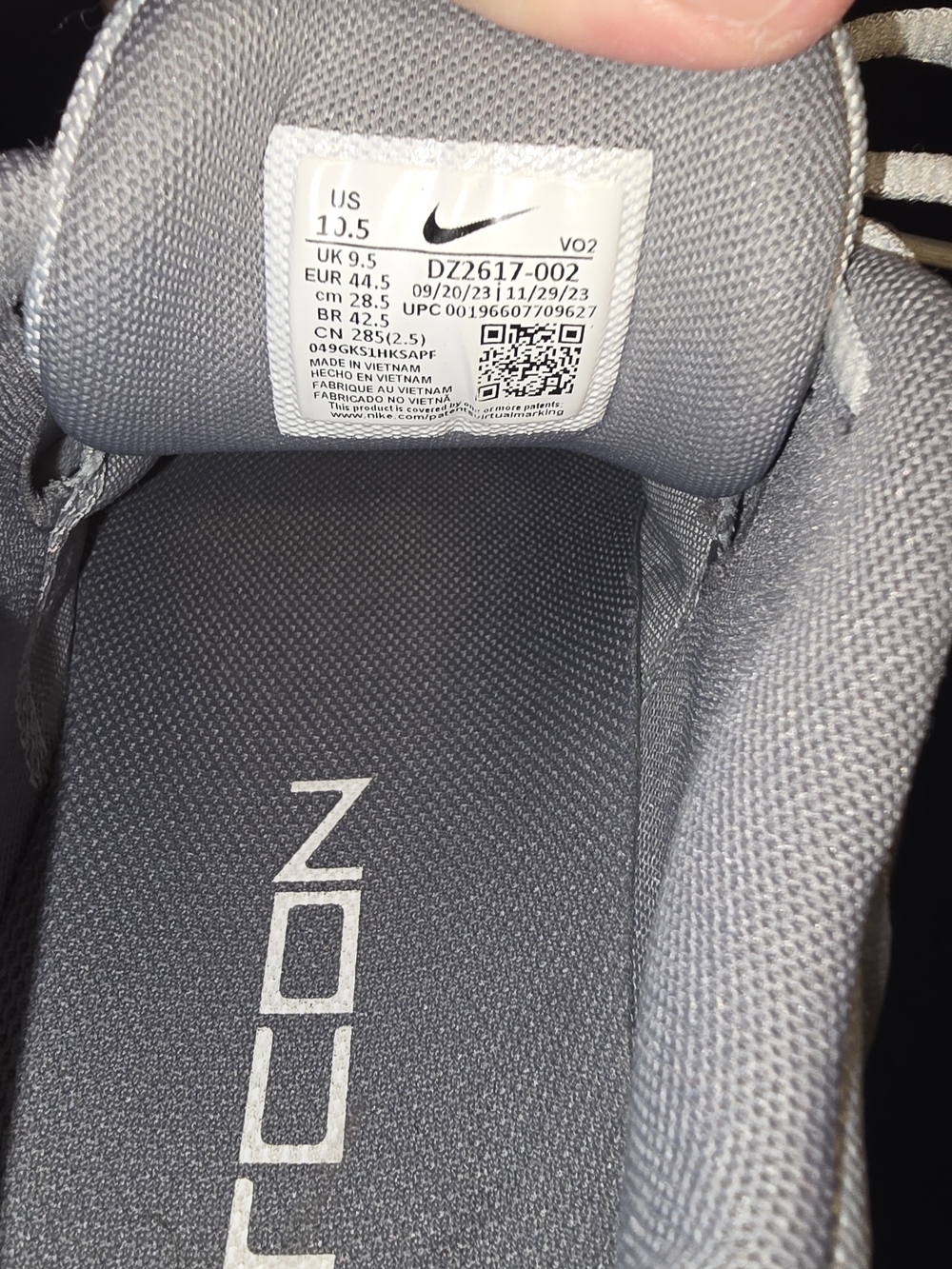 Nike Men's Metcon Size 10.5 - Picture 2 of 5